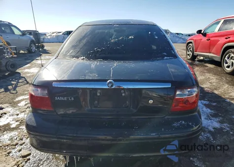 2005 Mercury Sable Ls Premium from USA, damaged, VIN 1MEFM55S65A604240